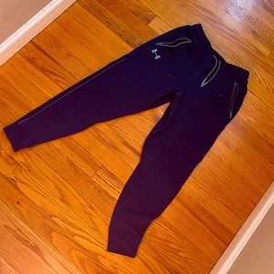 Boys Under Armour Navy Joggers